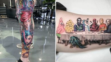 42 incríveis tatuagens inspiradas na cultura pop que desejaríamos ter para sempre 21