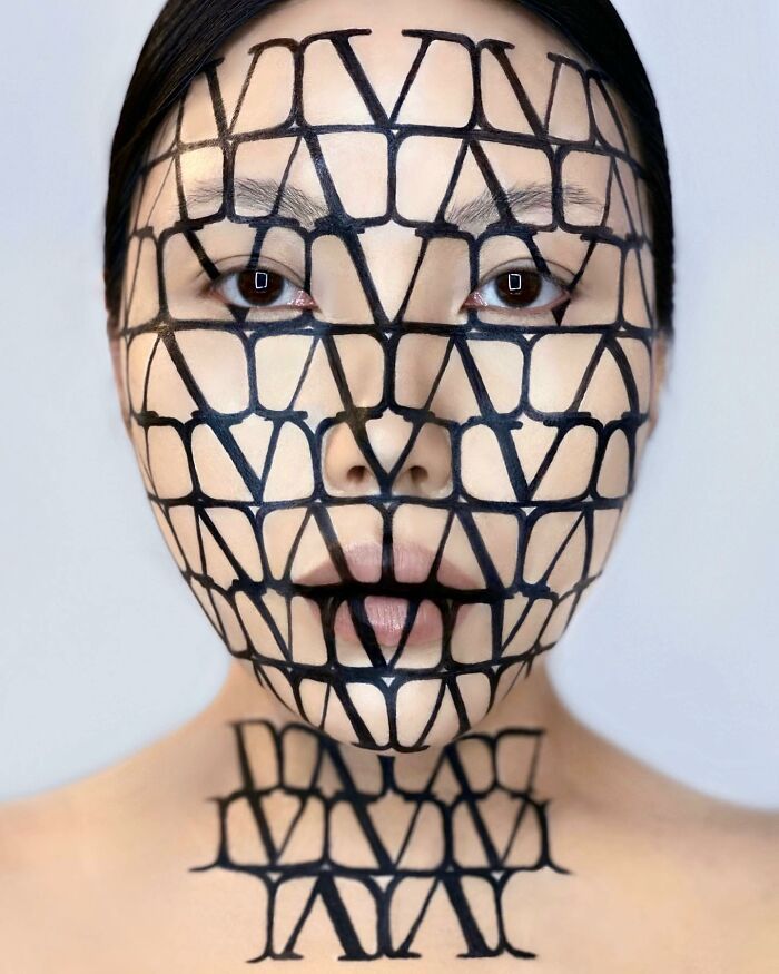 30 visuais de maquiagem incríveis criados por este artista que desafiarão sua percepção 13