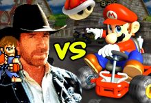 Chuck Norris vs Mario Kart 7