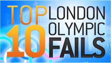 Top 10 Fails olimpíadas de Londres 4