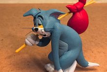 Artista japonês recria momentos infortunados de Tom e Jerry em esculturas divertidas (20 fotos) 11