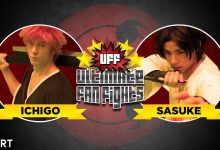 Naruto vs Bleach (Sasuke vs Ichigo) na vida real 50