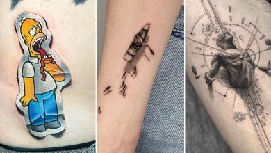 42 melhores tatuagens 3D que podem inspirar sua próxima arte corporal 41