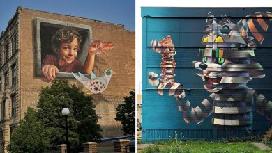 Explorando a magia urbana: 40 murais de Street Art que vão transformar seu dia! 44
