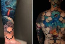 32 tatuagens de ilusão de ótica que vão soprar sua mente 45