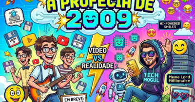 A profecia de 2009: Como o clipe “Escolha Já Seu Nerd” previu exatamente o mundo em 2026.
