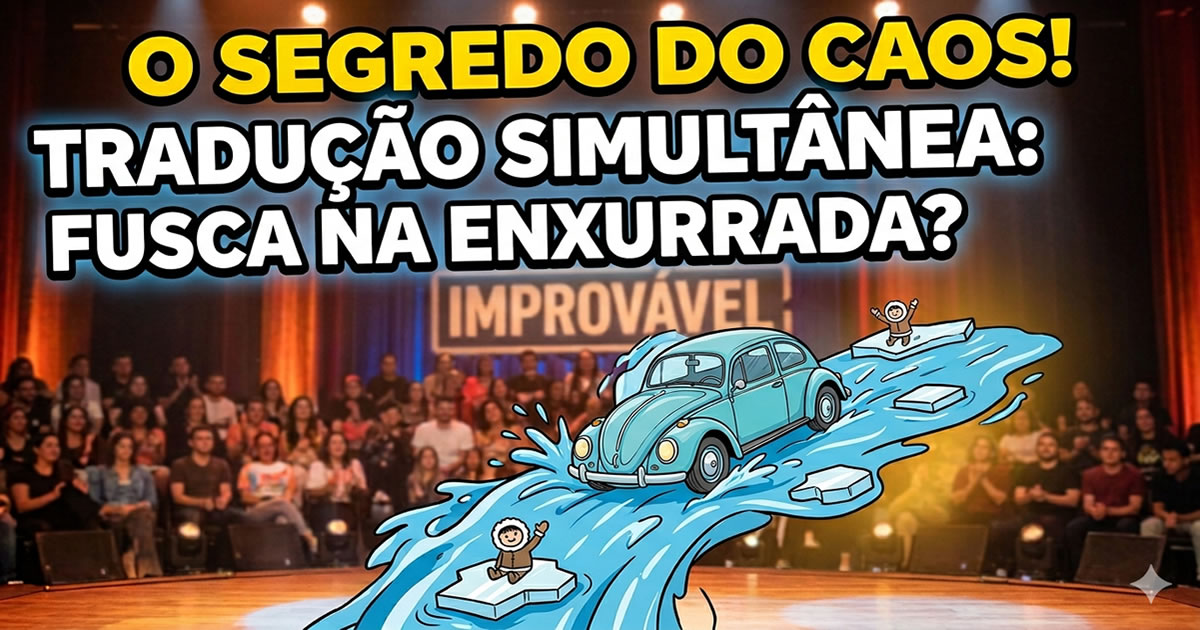 O segredo dos Barbixas: Como a “Tradução Simultânea” se tornou o ápice do improviso brasileiro