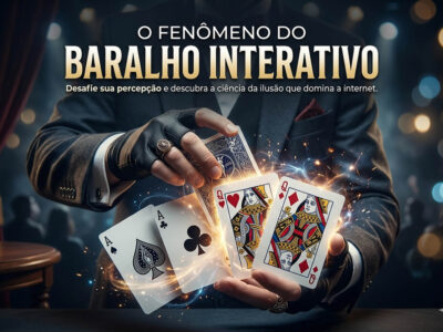 A ciência da ilusão: como este vídeo de baralho interativo engana seu cérebro em segundos