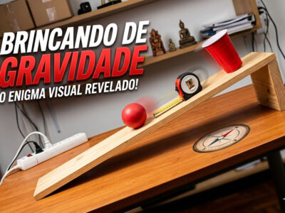 Brincando de gravidade: O enigma visual que enganou milhões de pessoas finalmente revelado