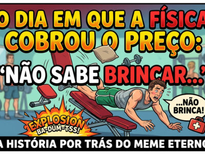 Não sabe brincar, não brinca: A história por trás do meme de academia