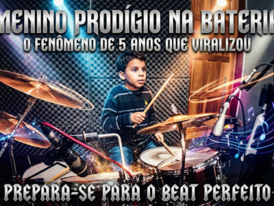 O mistério do garoto de 5 anos que aprendeu a tocar bateria com precisão cirúrgica e chocou a internet