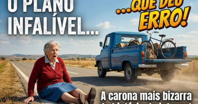 O plano infalível que deu errado: a carona mais bizarra da história da internet