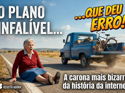O plano infalível que deu errado: a carona mais bizarra da história da internet