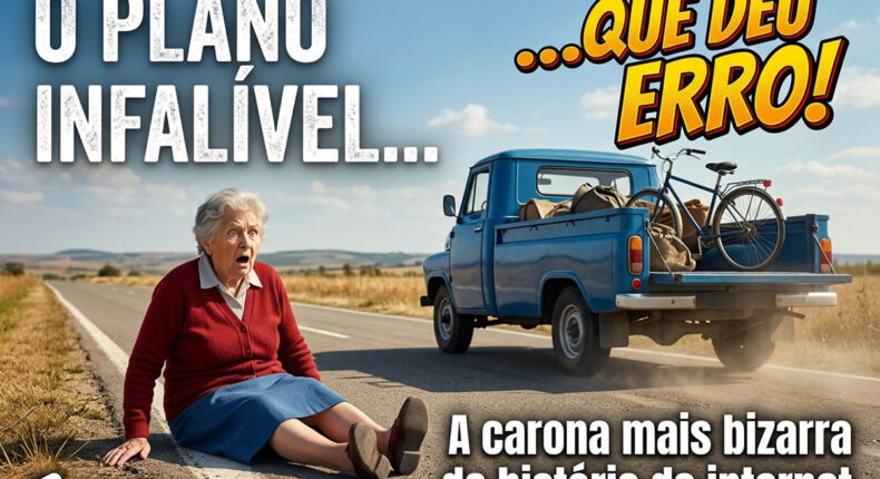 O plano infalível que deu errado: a carona mais bizarra da história da internet