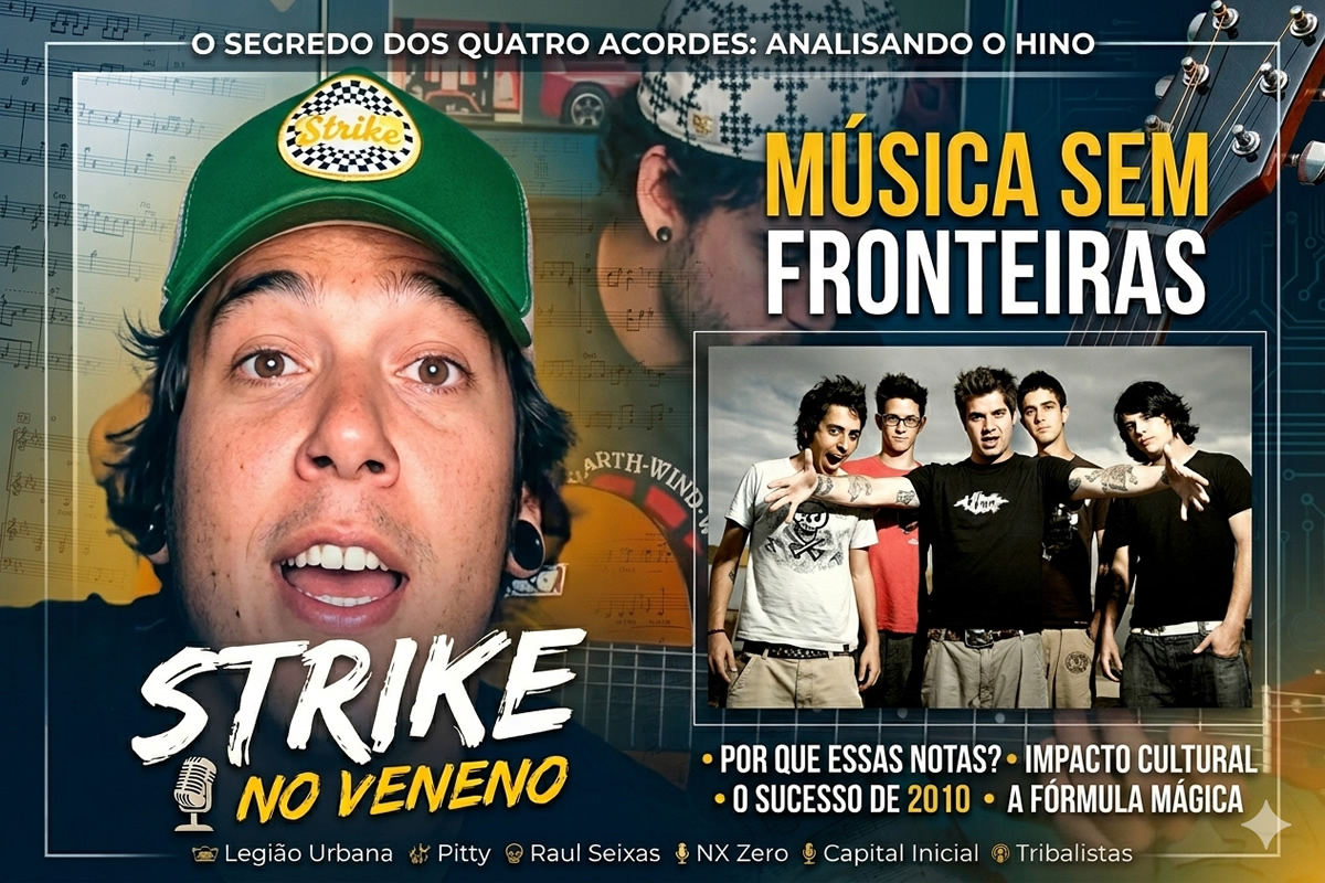 O segredo dos Quatro Acordes: como essa matemática simples criou os maiores hits do pop nacional O segredo dos Quatro Acordes: como essa matemática simples criou os maiores hits do pop nacional
