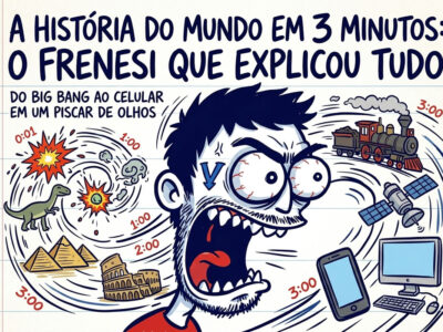 O dia em que a internet tentou resumir toda a História do Mundo em 3 minutos (e o resultado é genial)
