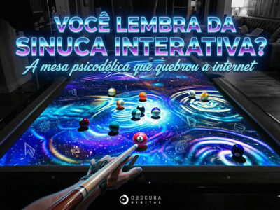 Você lembra da sinuca interativa? A mesa psicodélica que quebrou a internet