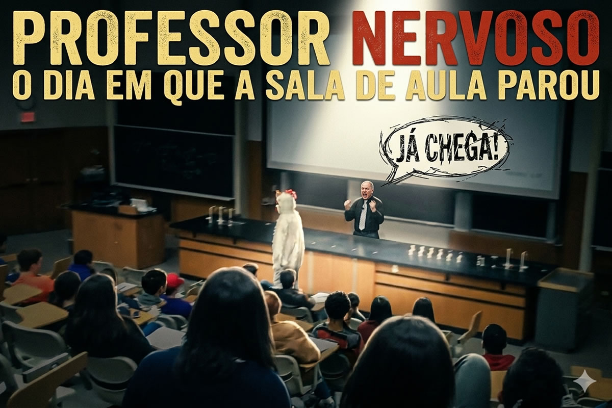 Você lembra dele? O verdadeiro motivo que fez este professor nervoso perder o controle em um dos primeiros virais do Brasil Você lembra dele? O verdadeiro motivo que fez este professor nervoso perder o controle em um dos primeiros virais do Brasil