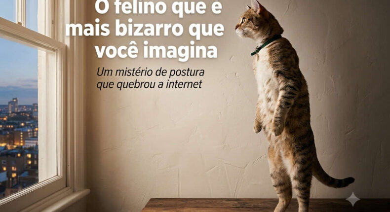 O felino que é mais bizarro que você imagina