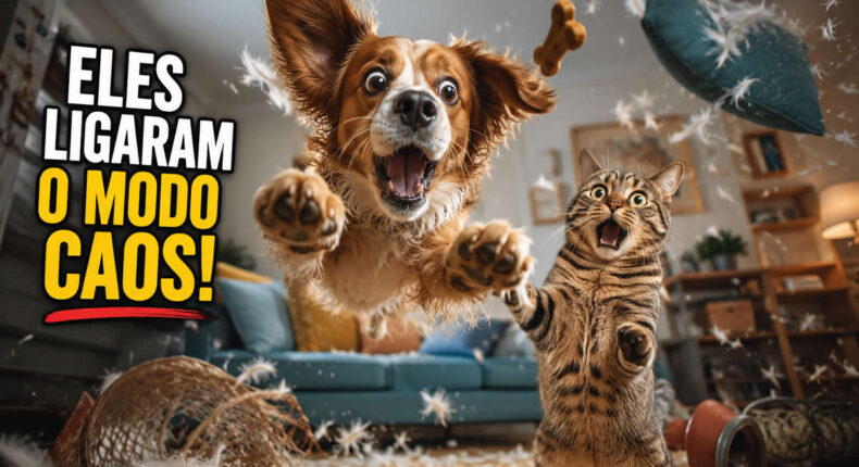 Quem deixou eles soltos? As cenas mais inacreditáveis de animais loucos na internet