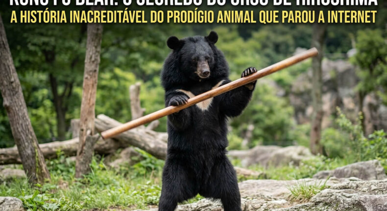Nem mesmo Hollywood imaginou: o segredo do Kung Fu Bear de Hiroshima que fez milhões duvidarem dos próprios olhos