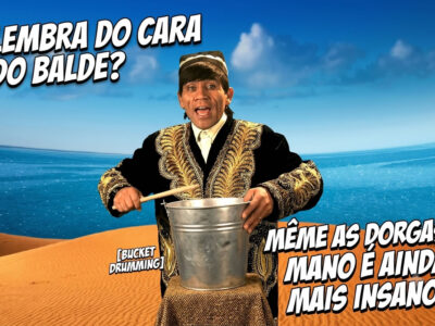 Lembra do cara do balde? O clipe do meme as dorgas mano era pura loucura