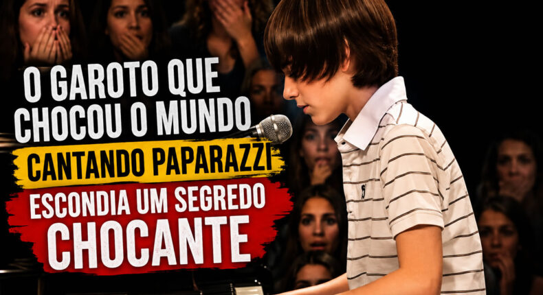 O garoto que chocou o mundo cantando Paparazzi escondia um segredo chocante