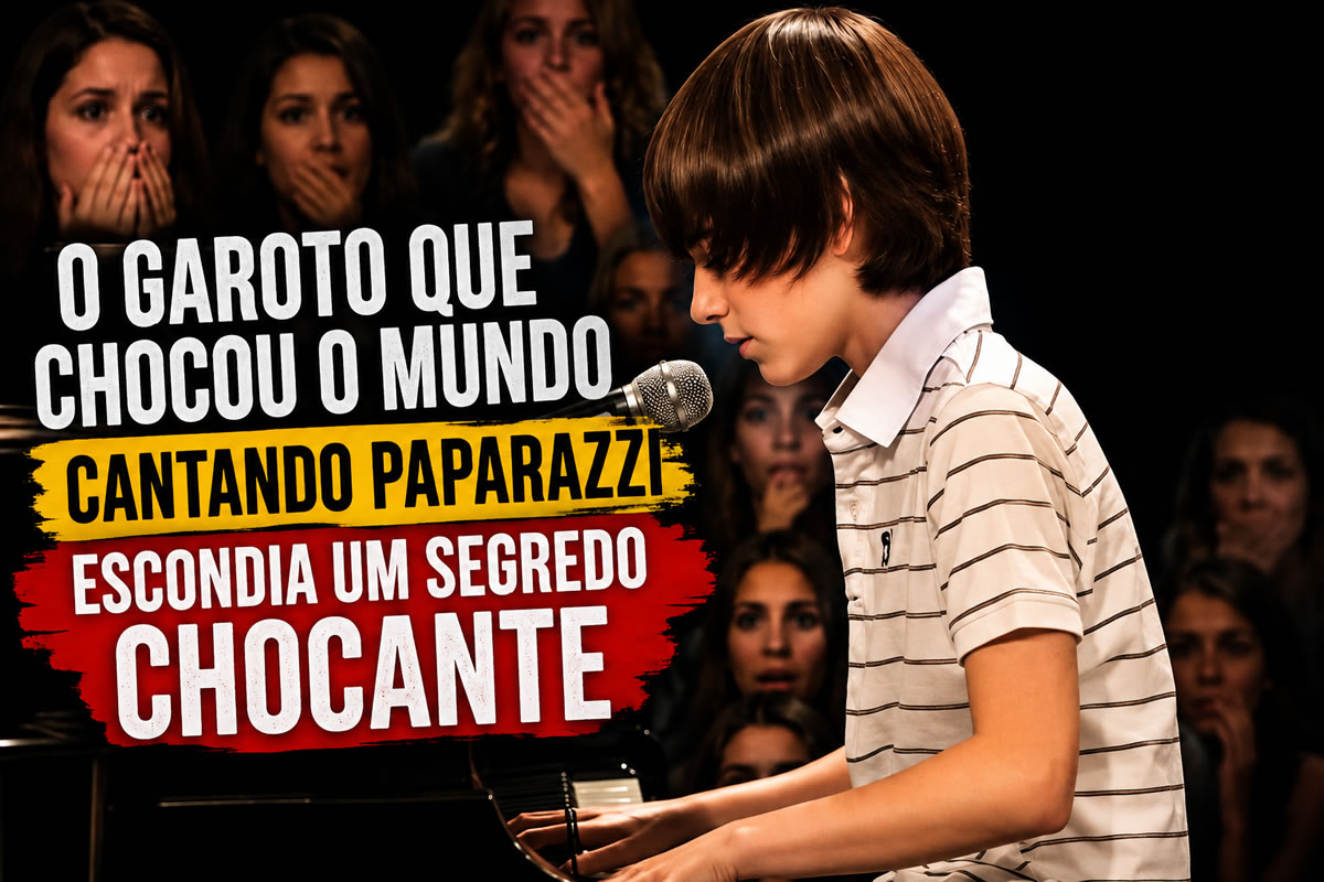O garoto que chocou o mundo cantando Paparazzi escondia um segredo chocante O garoto que chocou o mundo cantando Paparazzi escondia um segredo chocante