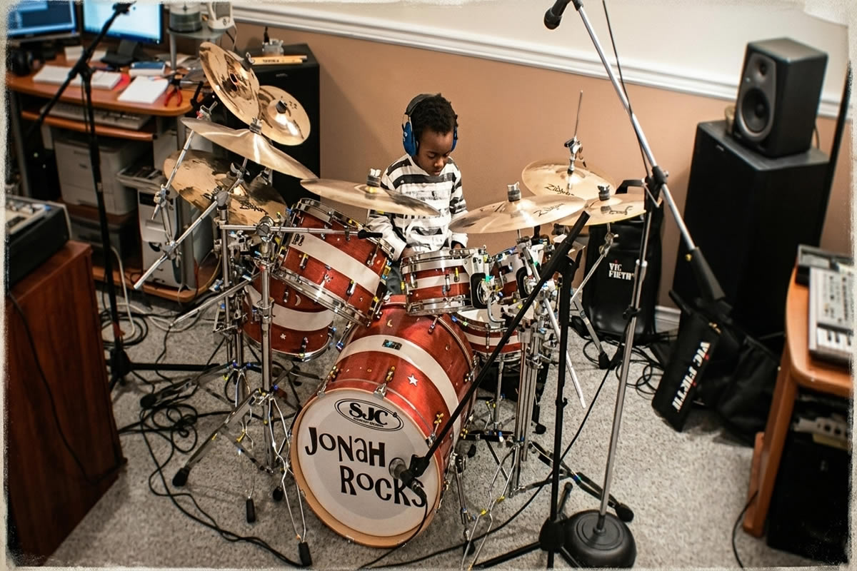 Aos 5 anos, garoto destruiu na bateria tocando System of a Down e o fenômeno Jonah Rocks chocou a internet Aos 5 anos, garoto destruiu na bateria tocando System of a Down e o fenômeno Jonah Rocks chocou a internet