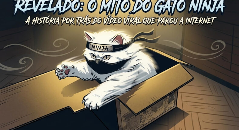 Ele parecia apenas um felino fofo, até que o lendário Gato Ninja revelou seu ataque imbatível