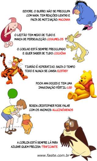7 sinais de que os personagens das Aventuras do Ursinho Pooh usam drogas 3