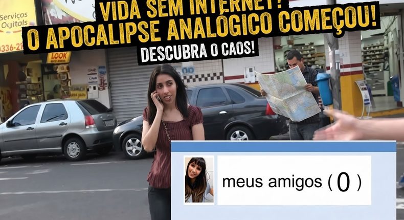 Como seria a vida sem internet? O dia em que o mundo digital desligou e o caos absoluto tomou conta das ruas