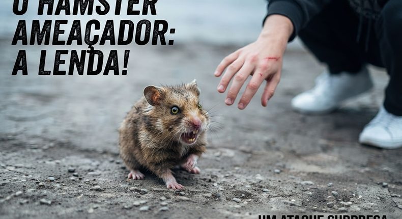 O dia em que um hamster furioso transformou um vlog comum em filme de terror