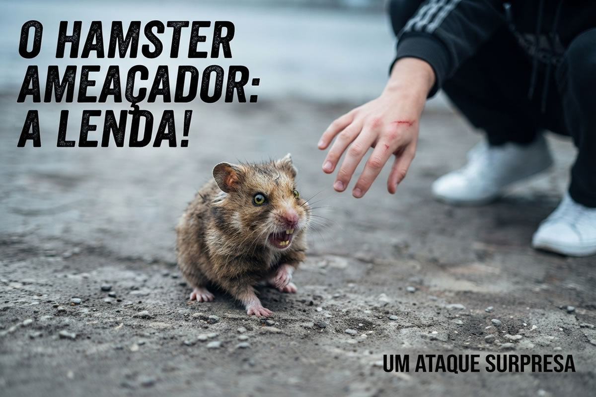 O dia em que um hamster furioso transformou um vlog comum em filme de terror O dia em que um hamster furioso transformou um vlog comum em filme de terror