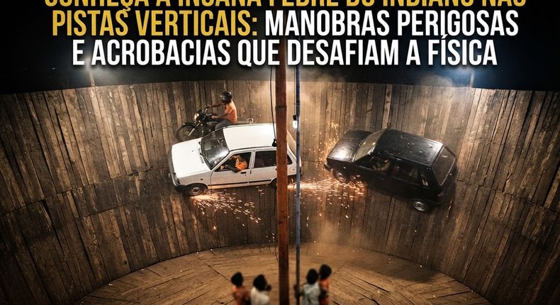 Conheça a insana Nascar indiano: manobras perigosas e acrobacias que desafiam a física em alta velocidade