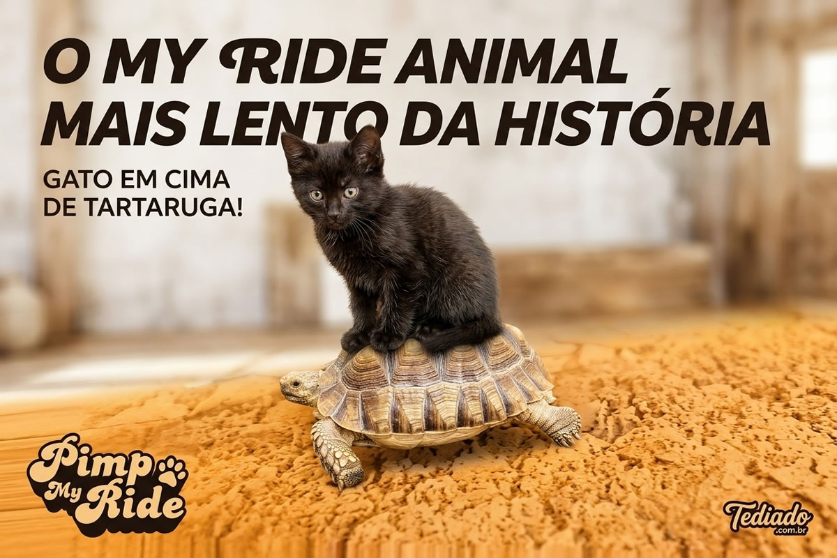 Ele ligou o modo My ride no lugar mais inesperado e paralisou a web!