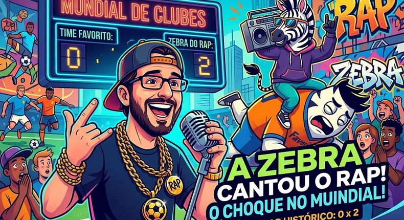 Quando o futebol virou música: lembre o meme histórico e ouça Meu rap sobre Internacional 0 x 2 Mazembe