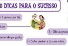 20 dicas para o Sucesso! 12