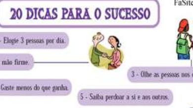 20 dicas para o Sucesso! 43