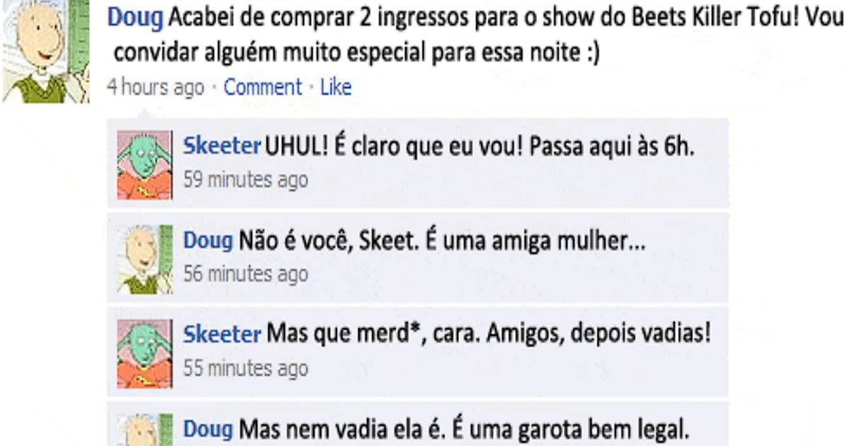 Facebook do Doug