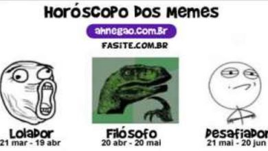 Horóscopo dos Memes 3