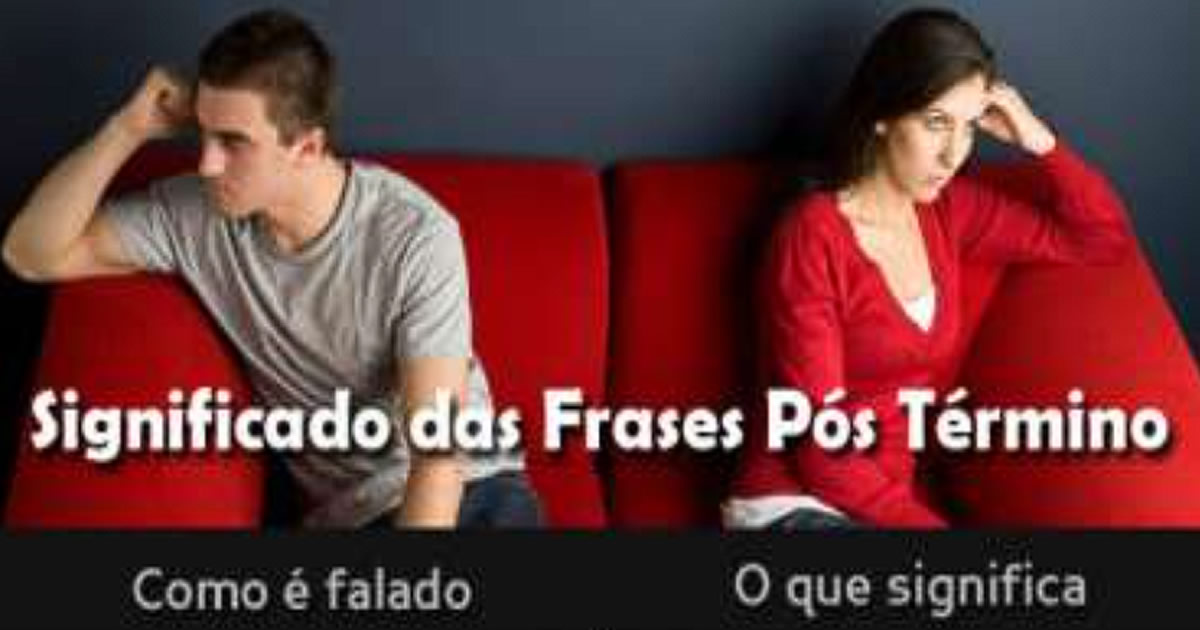 Significados das frases pós término