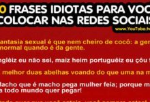 10 frases idiotas para você colocar nas redes sociais 14