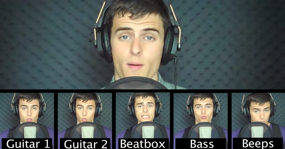 A banda de um homem só