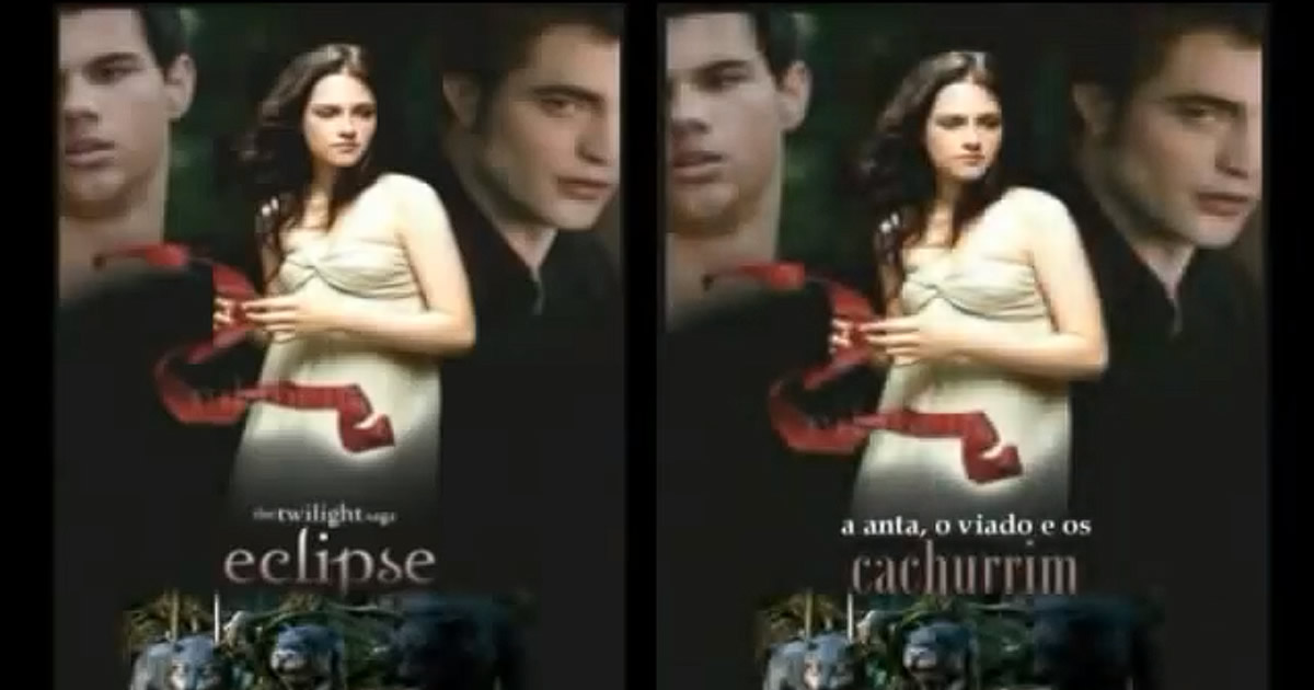 Títulos dos famosos filmes em versão caipira