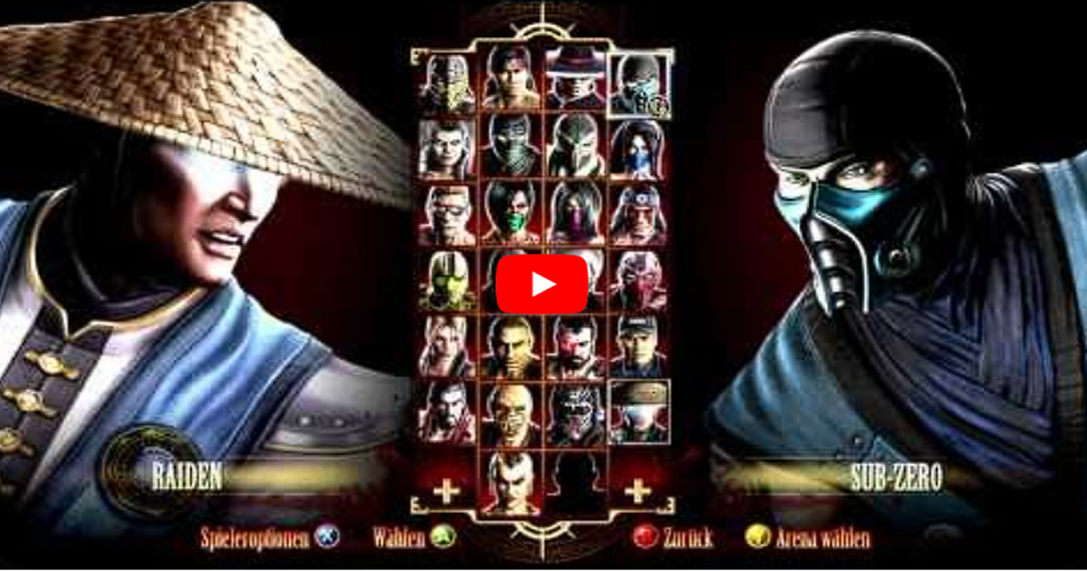 Compilação Fatalities Mortal Kombat 9