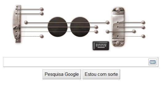 Google Doodle: Toque como um guitarrista. 2