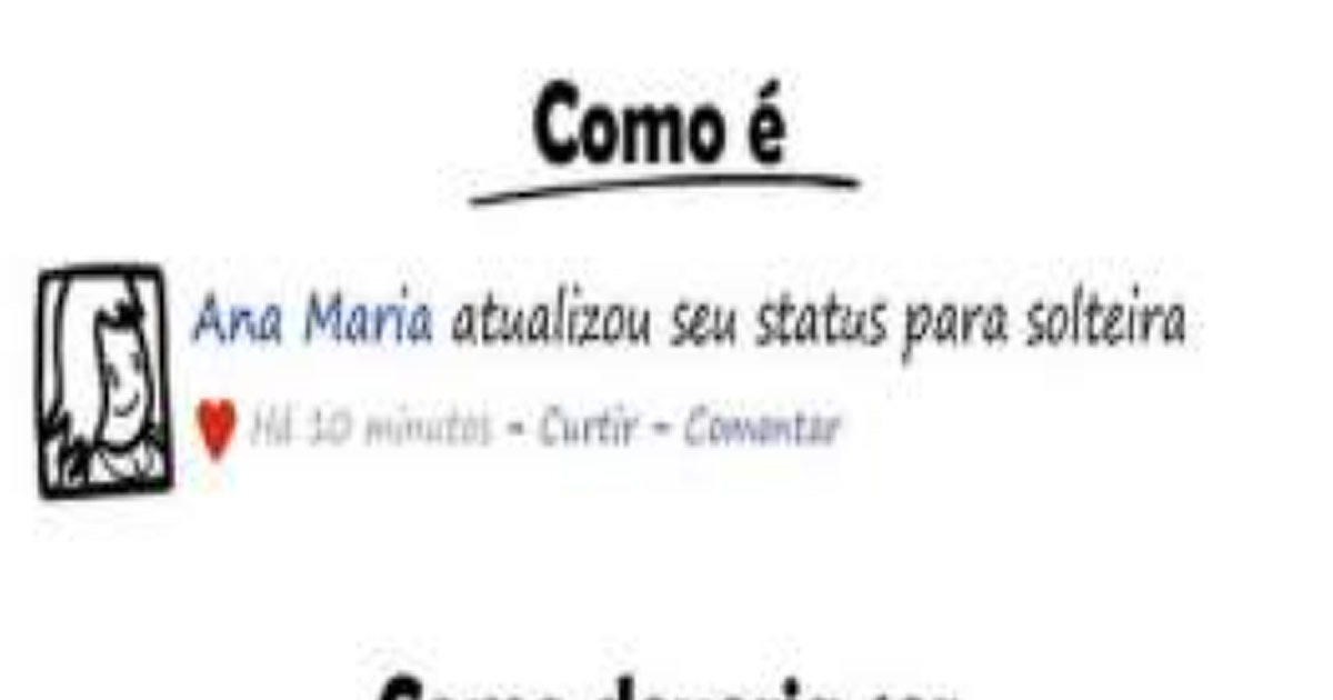 A verdade sobre o status do relacionamento no Facebook
