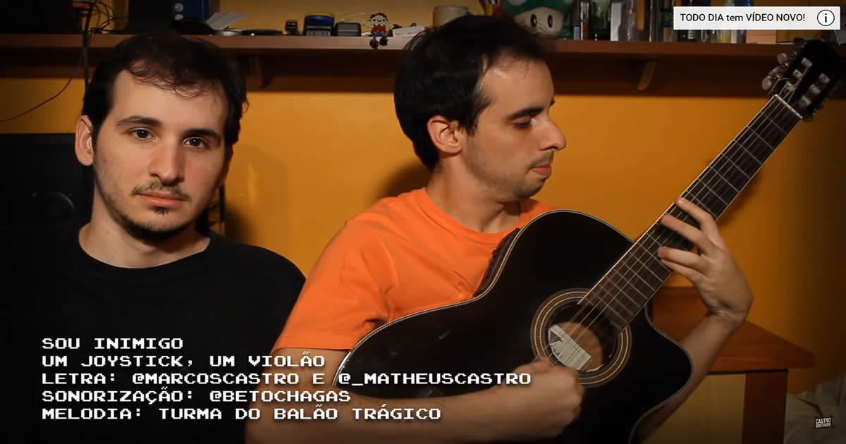 Um Joystick, Um Violão #3 – Somos Amigos