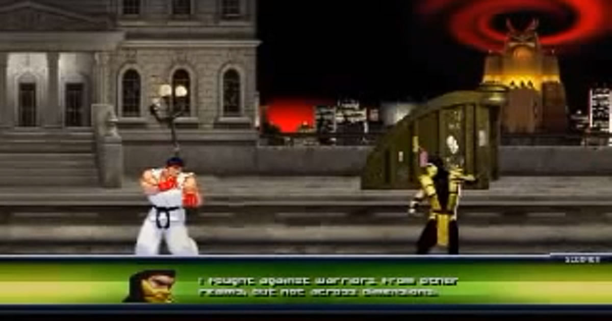 Mortal Kombat vs Street Fighit 1